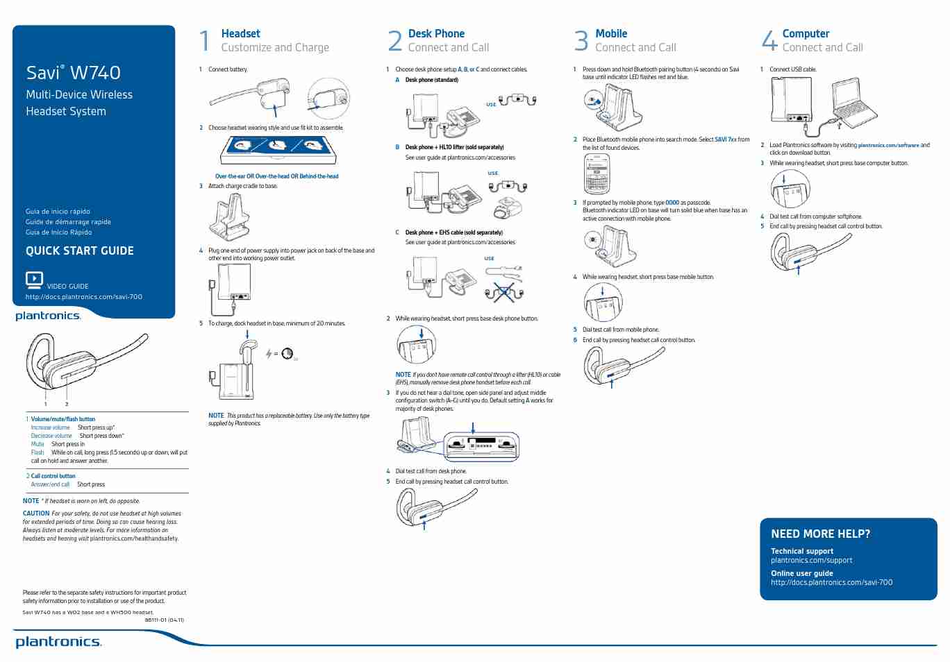 Plantronics Headphones W740-page_pdf